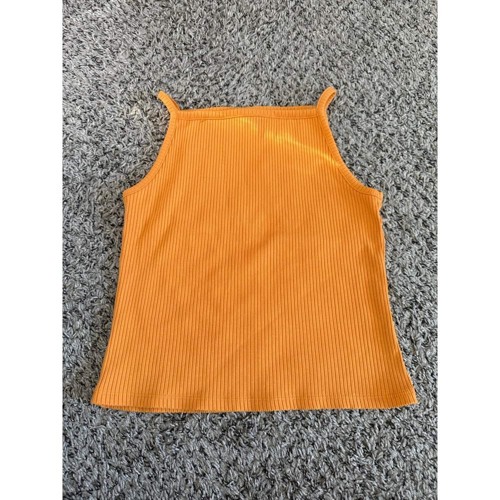 Old Navy‎ Women's Wild Papaya Rib- Knit Cami Tank Top Size Medium